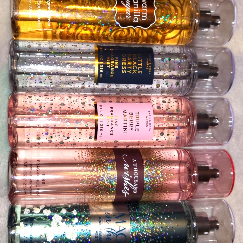 Bath & Body Works NEW Fragrance Lot